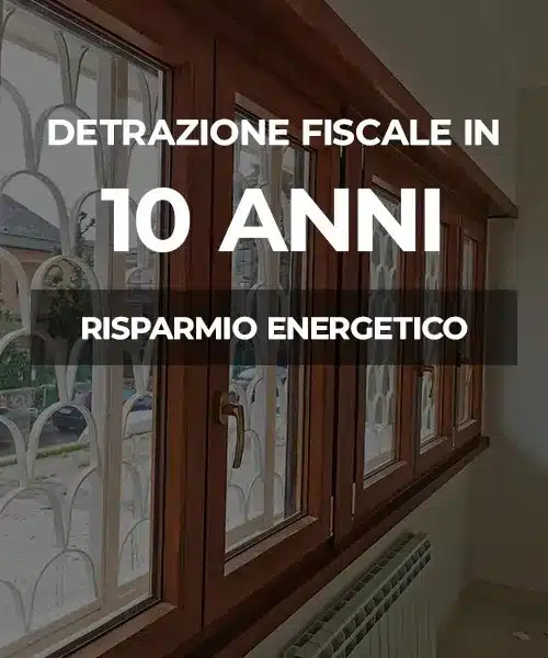 Detrazione fiscale in 10 anni per risparmio energetico