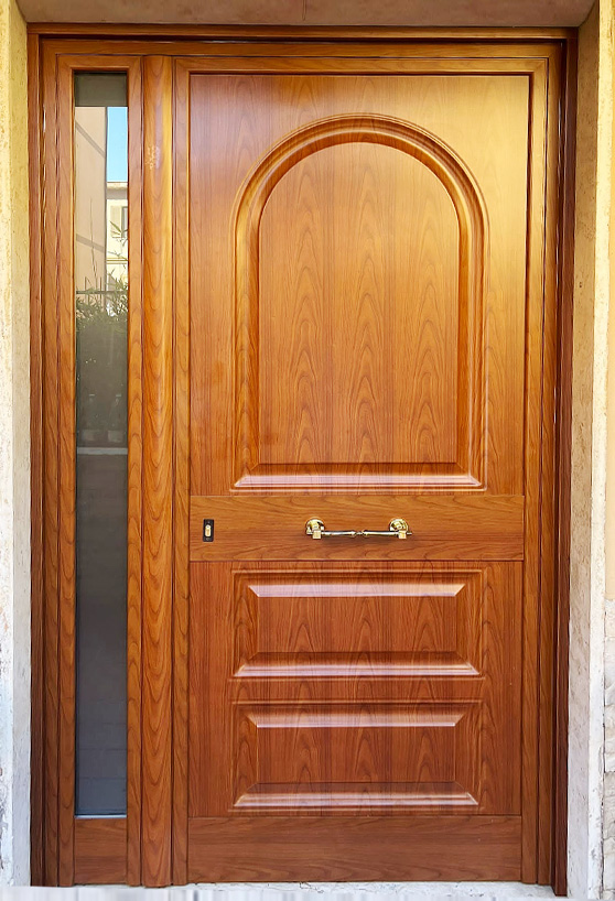 Portoncino di ingresso in alluminio